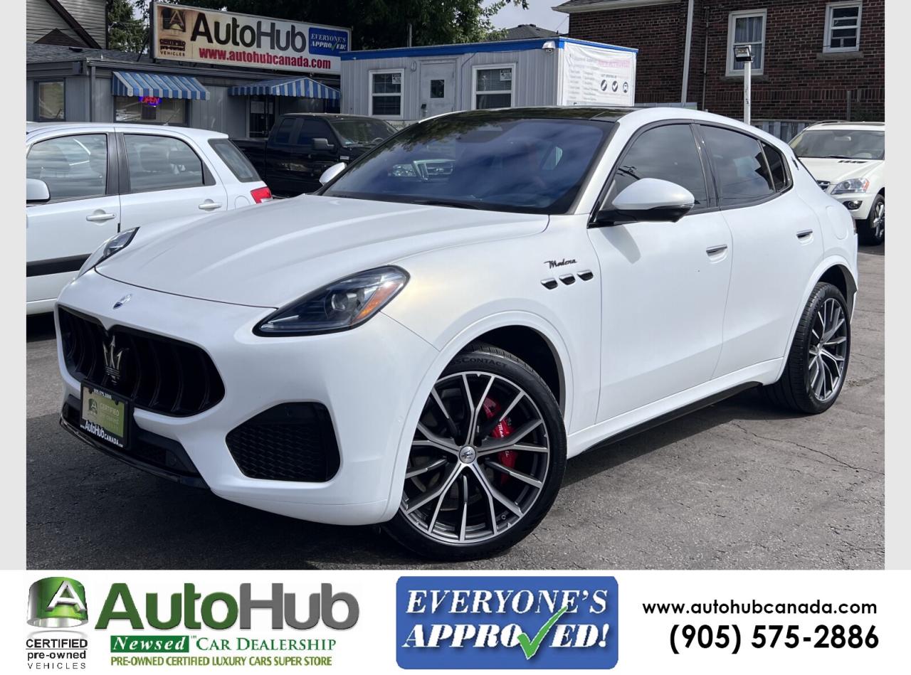 Used 2023 Maserati Grecale MODENA-LOADED- WRAPED IN WHITE-ORIGINAL COLOR BLACK for sale in Hamilton, ON