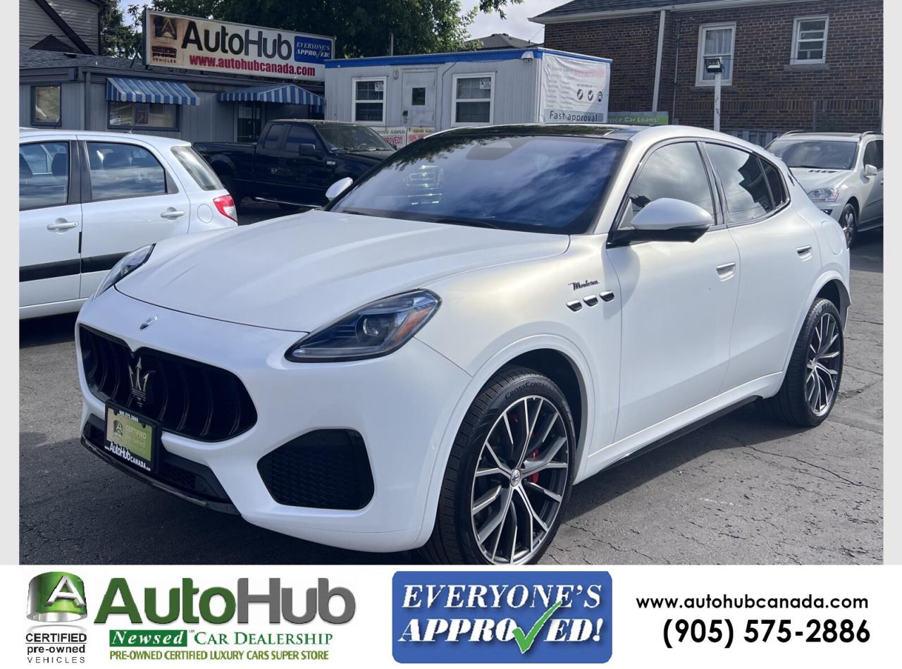 2023 Maserati Grecale MODENA-LOADED- WRAPED IN WHITE-ORIGINAL COLOR BLACK Photo2