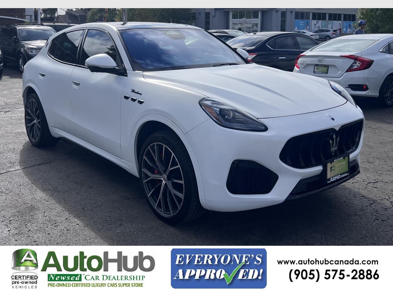 2023 Maserati Grecale MODENA-LOADED- WRAPED IN WHITE-ORIGINAL COLOR BLACK Photo