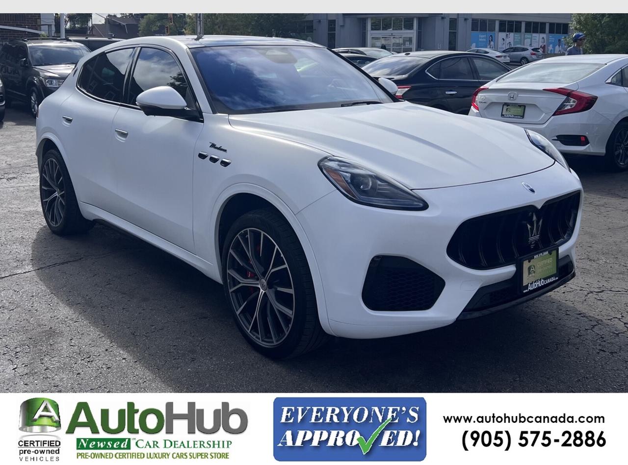 2023 Maserati Grecale MODENA-LOADED- WRAPED IN WHITE-ORIGINAL COLOR BLACK Photo