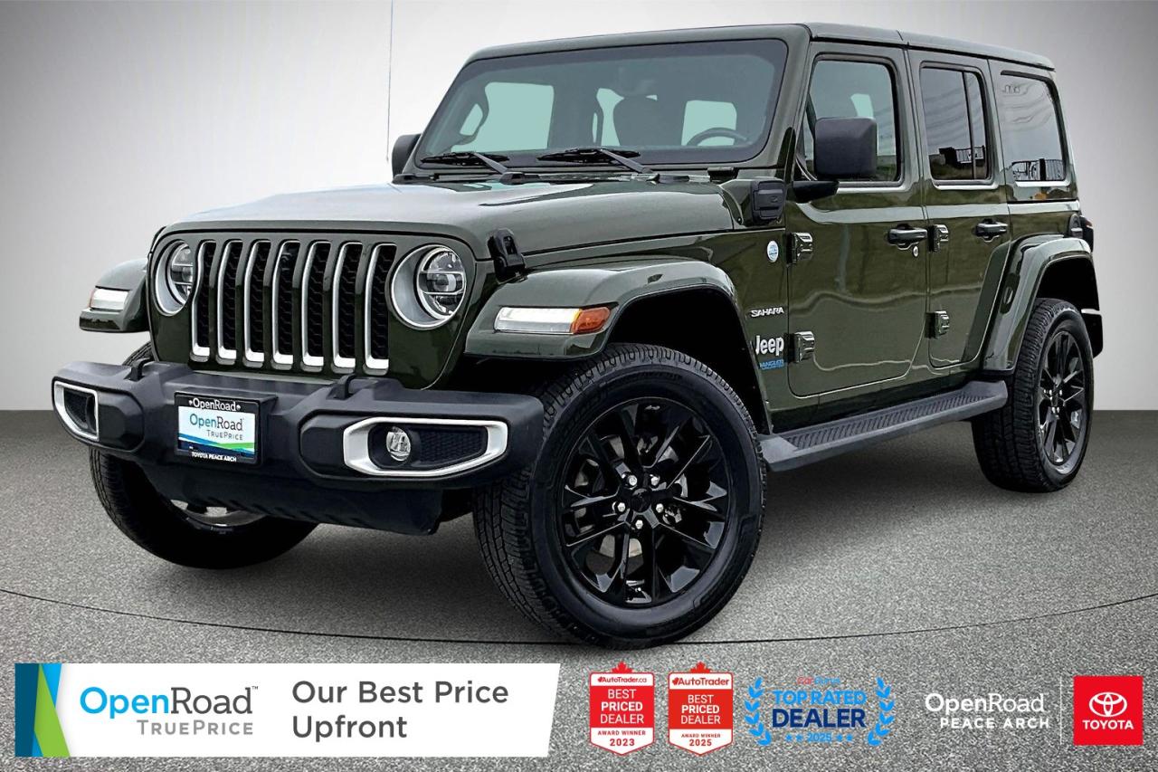Used 2021 Jeep Wrangler Unlimited 4xe Sahara for sale in Surrey, BC