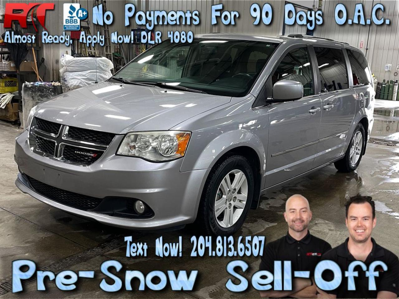 Used 2014 Dodge Grand Caravan Crew for sale in Winnipeg, MB
