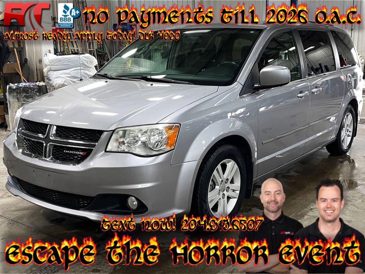 Used 2014 Dodge Grand Caravan Crew for sale in Winnipeg, MB