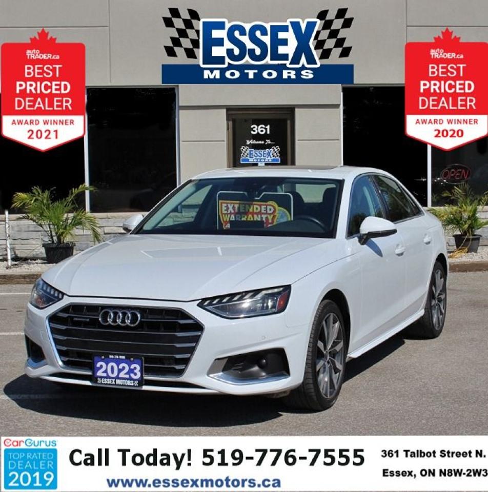 2023 Audi A4 Komfort*AWD*Heated Leather*Sun Roof*BT*Rear Cam - Photo #1