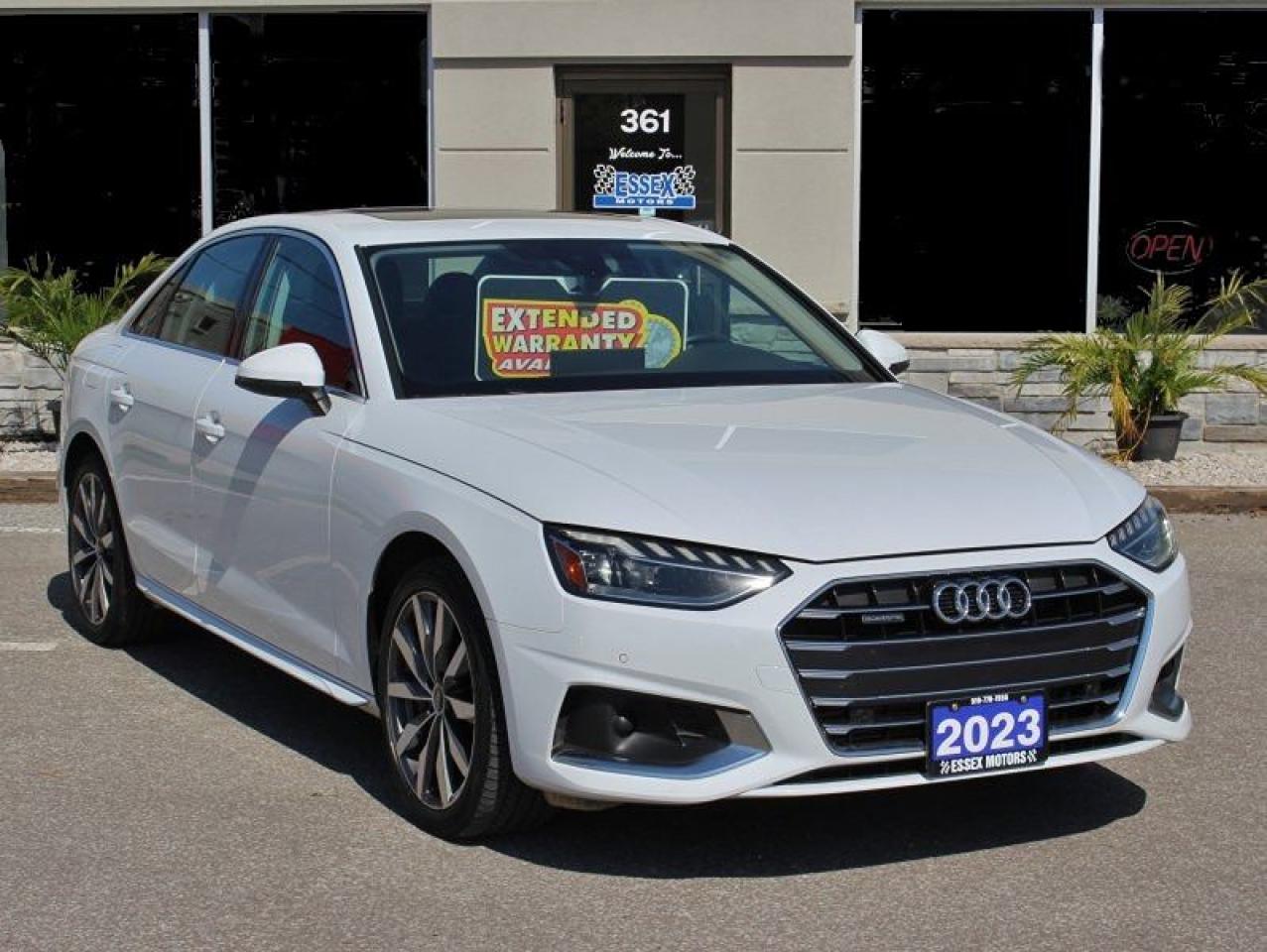 2023 Audi A4 Komfort*AWD*Heated Leather*Sun Roof*BT*Rear Cam - Photo #3