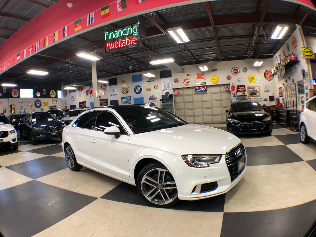 2018 Audi A3 PROGRESSIV AWD LEATHER PANO/ROOF H/SEAT CAMERA