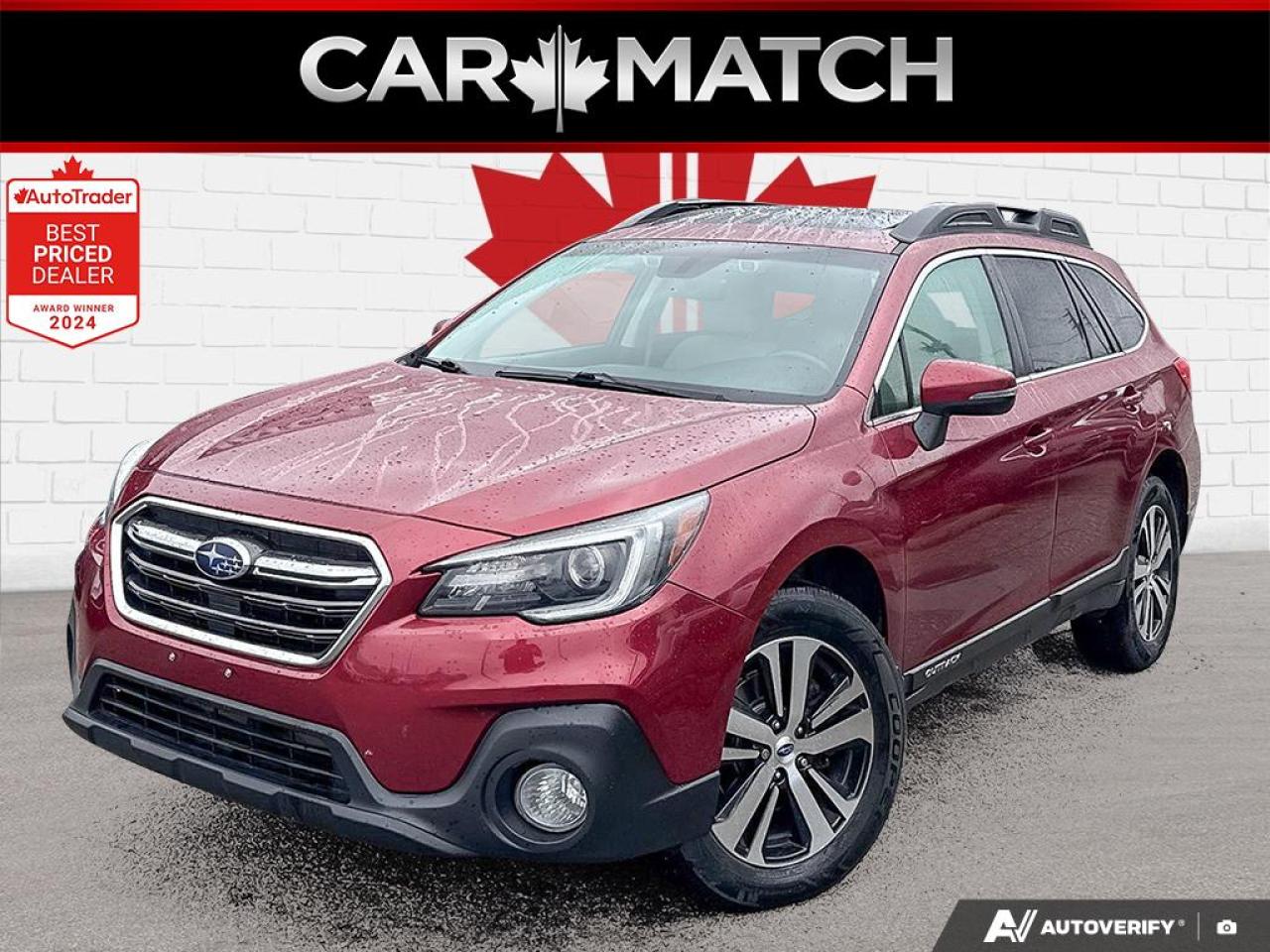 2018 Subaru Outback LIMITED / NO ACCIDENTS / LEATHER / NAV / SUNROOF