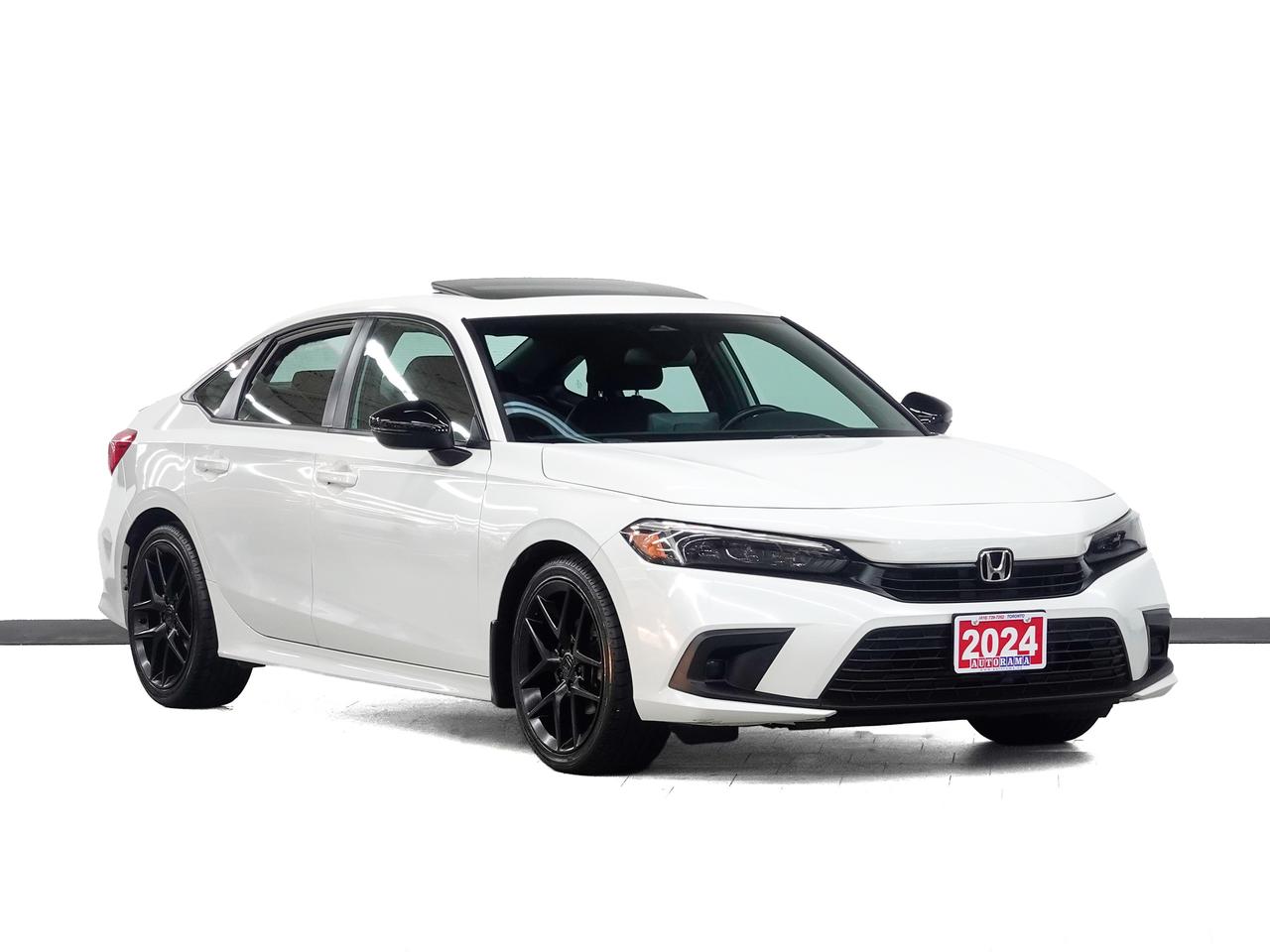 <div style=margin-bottom: 15px;>Cash Price: $28,850 &nbsp;Finance Price: $26,850</div><div style=margin-bottom: 15px;>Clean CarFax. Sunroof | Lane Departure Warning | Adaptive Cruise Control | Blind Spot Monitoring | Apple CarPlay / Android Auto | Backup Camera | Heated Seats | Bluetooth. 2.0-liter, 4-cylinder engine. Smooth Sporty Drive. Extended warranty options available. Trades are welcome. Financing for all credit types. Same-day approval. 125-point inspection completed. Detailed from corner to corner. Over 250 high-quality used vehicles available at the lowest prices for you to choose from. All vehicles are indoors. Visit us rain or shine.</div><div style=margin-bottom: 15px;>Call us to book a test drive:&nbsp;<a href=tel:4167397262>416-739-7262</a><br>Get pre-approved for your car loan in a minute: <a href=https://www.autorama.ca/financing/>Apply for Used Car Financing</a><br>Visit our showroom: 1205 Finch Ave West, North York, ON M3J 2E8</div><div style=margin-top: 15px; margin-bottom: 15px;>&mdash;&mdash;&mdash;&mdash;&mdash;&mdash;&mdash;&mdash;&mdash;&mdash;&mdash;&mdash;&mdash;&mdash;&mdash;&mdash;&mdash;&mdash;&mdash;&mdash;&mdash;&mdash;&mdash;&mdash;&mdash;&mdash;&mdash;&mdash;</div><h3 style=margin-bottom: 5px; margin-top: 0;>Pricing:&nbsp;</h3><div style=margin-bottom: 15px;>Best Priced Dealer Award Winner for consecutive years. No admin or hidden fees. Prices exclude HST and licensing. Although every effort is made to ensure accuracy, Autorama is not responsible for typographical errors, omissions, or changes. Please verify all details in person. <span style=text-decoration: underline;>All vehicles can be Certified for an additional $999</span>. If not Certified, as per OMVIC Regulations, the vehicle is deemed to be not drivable and not Certified. Special pricing is not available to commercial, dealer, or exporting purchasers.</div><div style=margin-top: 15px; margin-bottom: 15px;>&mdash;&mdash;&mdash;&mdash;&mdash;&mdash;&mdash;&mdash;&mdash;&mdash;&mdash;&mdash;&mdash;&mdash;&mdash;&mdash;&mdash;&mdash;&mdash;&mdash;&mdash;&mdash;&mdash;&mdash;&mdash;&mdash;&mdash;&mdash;</div><h3 style=margin-bottom: 5px; margin-top: 0;>Financing</h3><div style=margin-bottom: 15px;>We welcome all credit types (no credit, new to the country, bankruptcy, consumer proposal, collections, and others). We offer $0 down and no payment for up to 6 months on approved credits. Want to get started now? Apply for a <a href=https://www.autorama.ca/financing/?utm_source=vdpdesc&utm_medium=vdpdesc>car loan online</a>. Same-day auto finance approvals and same-day delivery are available for qualified customers. Financing programs are available for an additional $999. &nbsp;Our team works with a wide network of banks and lenders to help secure the best possible approval tailored to your situation.</div><div style=margin-top: 15px; margin-bottom: 15px;>&mdash;&mdash;&mdash;&mdash;&mdash;&mdash;&mdash;&mdash;&mdash;&mdash;&mdash;&mdash;&mdash;&mdash;&mdash;&mdash;&mdash;&mdash;&mdash;&mdash;&mdash;&mdash;&mdash;&mdash;&mdash;&mdash;&mdash;&mdash;</div><h3 style=margin-bottom: 5px; margin-top: 0;>Vehicle Review</h3><div style=margin-bottom: 15px;>The 2024 Honda Civic Sport delivers an energetic and engaging driving experience with responsive handling and efficient performance. Its sporty interior combines quality materials, advanced infotainment, and comfortable seating for driver and passengers. Equipped with the latest safety and driver-assist technologies, it ensures confidence on every drive. A stylish and practical compact sedan that blends performance, comfort, and everyday usability. We have a wide selection of used <a href=https://www.autorama.ca/used/honda-civic/>Honda Civic</a> to help you choose.</div><div style=margin-top: 15px; margin-bottom: 15px;>&mdash;&mdash;&mdash;&mdash;&mdash;&mdash;&mdash;&mdash;&mdash;&mdash;&mdash;&mdash;&mdash;&mdash;&mdash;&mdash;&mdash;&mdash;&mdash;&mdash;&mdash;&mdash;&mdash;&mdash;&mdash;&mdash;&mdash;&mdash;</div><h3 style=margin-bottom: 5px; margin-top: 0;>Warranty</h3><div style=margin-bottom: 15px;>This vehicle qualifies for an extended warranty with a variety of terms and coverage options. Ask us anytime, we&rsquo;ll help you choose the plan that&rsquo;s right for you.</div><div style=margin-top: 15px; margin-bottom: 15px;>&mdash;&mdash;&mdash;&mdash;&mdash;&mdash;&mdash;&mdash;&mdash;&mdash;&mdash;&mdash;&mdash;&mdash;&mdash;&mdash;&mdash;&mdash;&mdash;&mdash;&mdash;&mdash;&mdash;&mdash;&mdash;&mdash;&mdash;&mdash;</div><h3 style=margin-bottom: 5px; margin-top: 0;>Trade-In / Appraisal</h3><div style=margin-bottom: 15px;>Have a vehicle to trade? We pay top dollar for trades, any vehicle, any condition. Bring your trade for a free appraisal when you visit us or you can apply for</div><div style=margin-top: 15px; margin-bottom: 15px;>&mdash;&mdash;&mdash;&mdash;&mdash;&mdash;&mdash;&mdash;&mdash;&mdash;&mdash;&mdash;&mdash;&mdash;&mdash;&mdash;&mdash;&mdash;&mdash;&mdash;&mdash;&mdash;&mdash;&mdash;&mdash;&mdash;&mdash;&mdash;</div><h3 style=margin-bottom: 5px; margin-top: 0;>Visit / Showroom Info</h3><div style=margin-bottom: 15px;>Visit our indoor showroom (rain or shine) at:<br>Autorama 1205 Finch Ave West, North York, ON M3J 2E8<br>Call us at <a href=tel:4167397262>416-739-7262</a> to book a test drive or ask questions.</div><div style=margin-top: 15px; margin-bottom: 15px;>&mdash;&mdash;&mdash;&mdash;&mdash;&mdash;&mdash;&mdash;&mdash;&mdash;&mdash;&mdash;&mdash;&mdash;&mdash;&mdash;&mdash;&mdash;&mdash;&mdash;&mdash;&mdash;&mdash;&mdash;&mdash;&mdash;&mdash;&mdash;</div><h3 style=margin-bottom: 5px; margin-top: 0;>Who we are</h3><div style=margin-bottom: 15px;>Autorama is Toronto&rsquo;s trusted, award-winning <a href=https://www.autorama.ca/?utm_source=vdpdesc&utm_medium=vdpdesc>used car dealership</a>, offering over 250 hand-picked vehicles at the lowest prices. We&rsquo;re committed to exceptional service and have proudly served Toronto, Mississauga, Brampton, and the GTA for over 25 years &mdash; and with our full indoor showroom, you can visit us rain or shine.</div><div style=margin-top: 15px; margin-bottom: 15px;>&mdash;&mdash;&mdash;&mdash;&mdash;&mdash;&mdash;&mdash;&mdash;&mdash;&mdash;&mdash;&mdash;&mdash;&mdash;&mdash;&mdash;&mdash;&mdash;&mdash;&mdash;&mdash;&mdash;&mdash;&mdash;&mdash;&mdash;&mdash;</div><h3 style=margin-bottom: 5px; margin-top: 0;>Disclaimers</h3><ul style=margin-top: 0; padding-left: 20px;><li><span data-olk-copy-source=MessageBody>Prices exclude HST and licensing.</span></li></ul><ul style=margin-top: 0; padding-left: 20px;><li data-ogsc= data-olk-copy-source=MessageBody>Prices, rates, and payments are subject to change without notice.</li></ul><ul style=margin-top: 0; padding-left: 20px;><li data-ogsc= data-olk-copy-source=MessageBody>Advertised price includes a $2,000 finance credit. Cash price may differ.</li></ul><ul style=margin-top: 0; padding-left: 20px;><li data-ogsc= data-olk-copy-source=MessageBody>All vehicles come standard with one key. Additional keys may be purchased at the time of sale.</li></ul><ul style=margin-top: 0; padding-left: 20px;><li><span data-olk-copy-source=MessageBody>Although every effort is made to ensure accuracy, Autorama is not responsible for typographical errors, omissions, or changes. Please verify all details with your Sales & Finance Specialist.</span></li></ul>