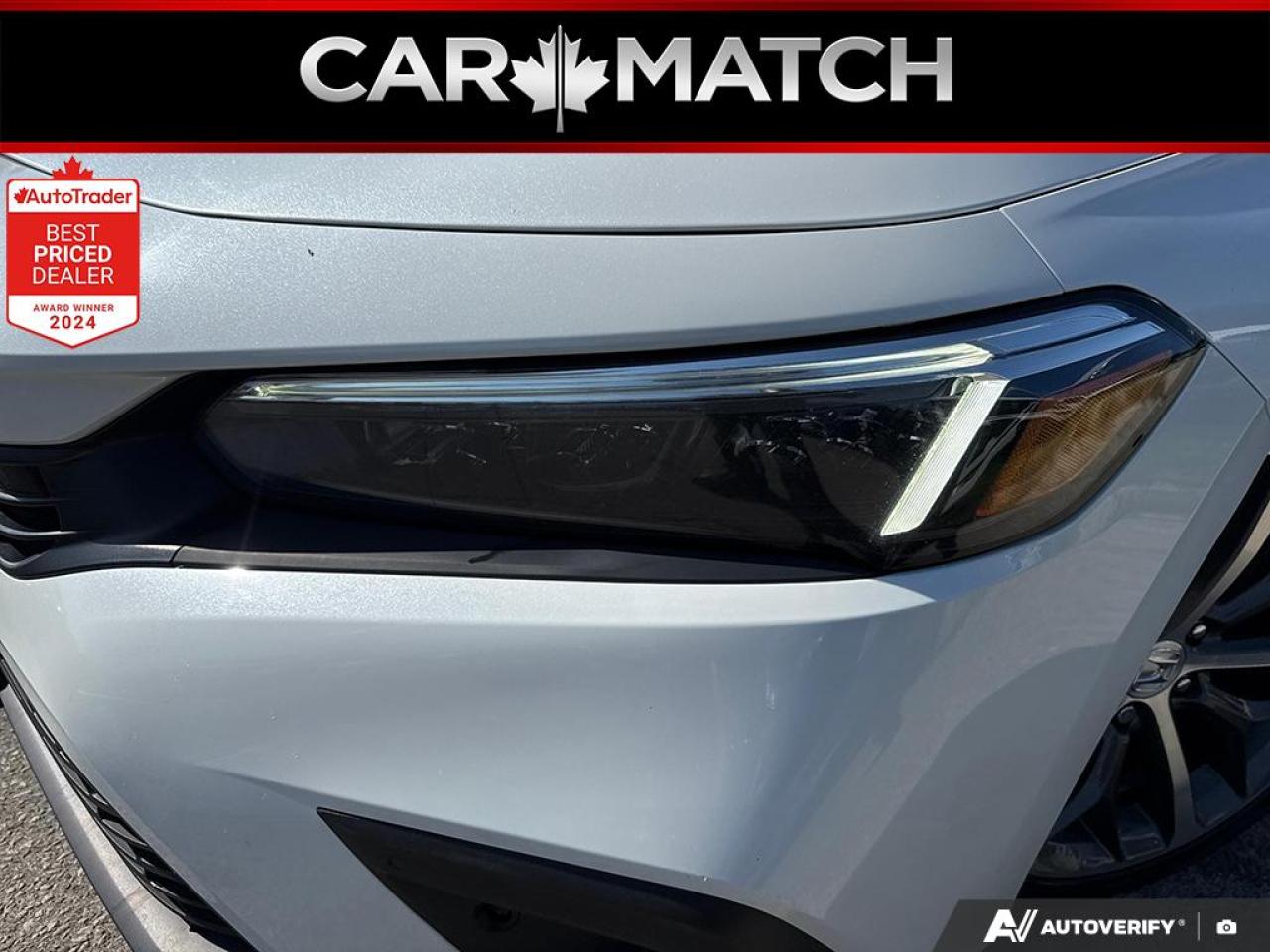 2022 Honda Civic TOURING / NO ACCIDENTS / NAV / SUNROOF / LEATHER - Photo #7