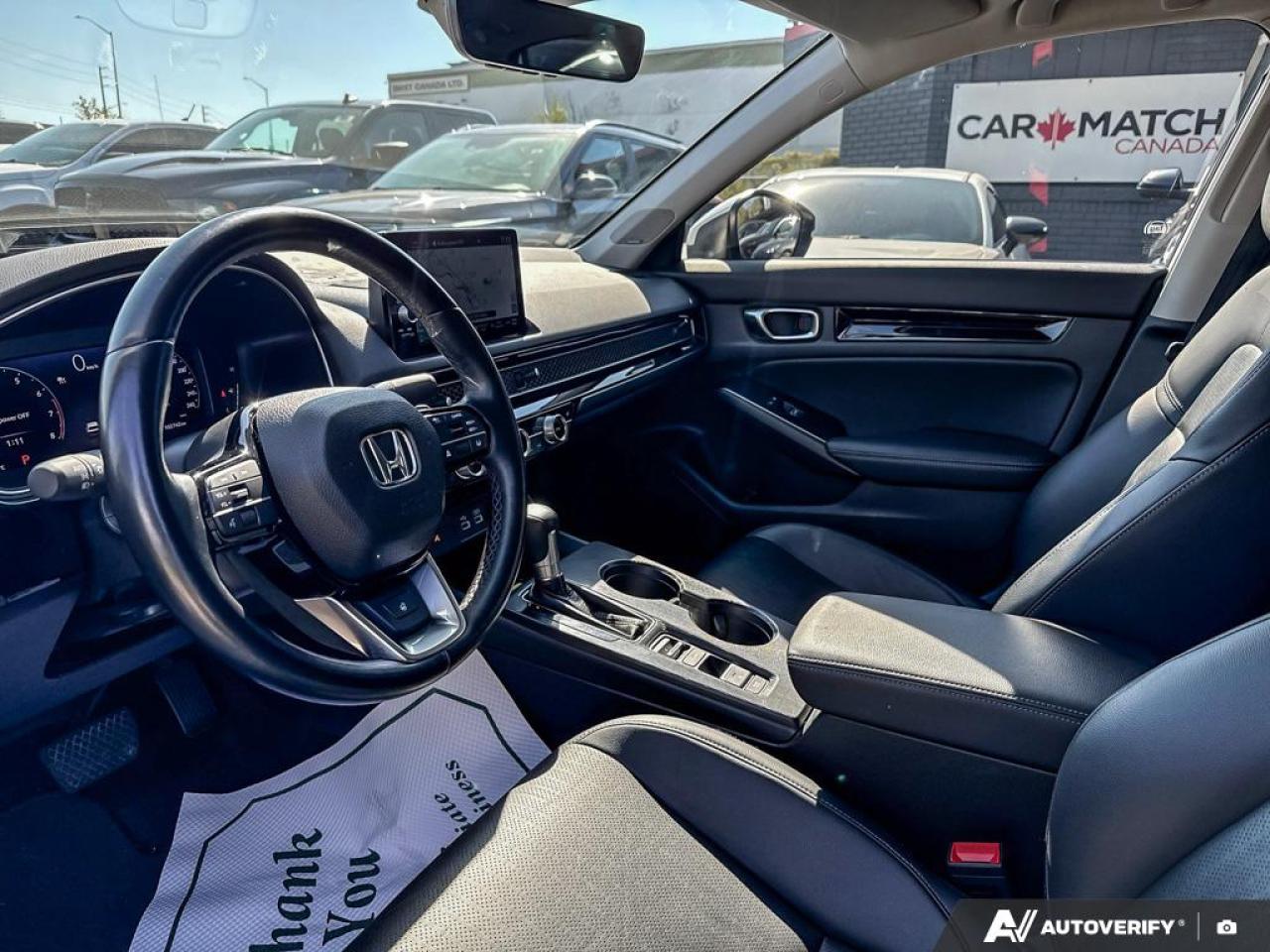 2022 Honda Civic TOURING / NO ACCIDENTS / NAV / SUNROOF / LEATHER - Photo #9