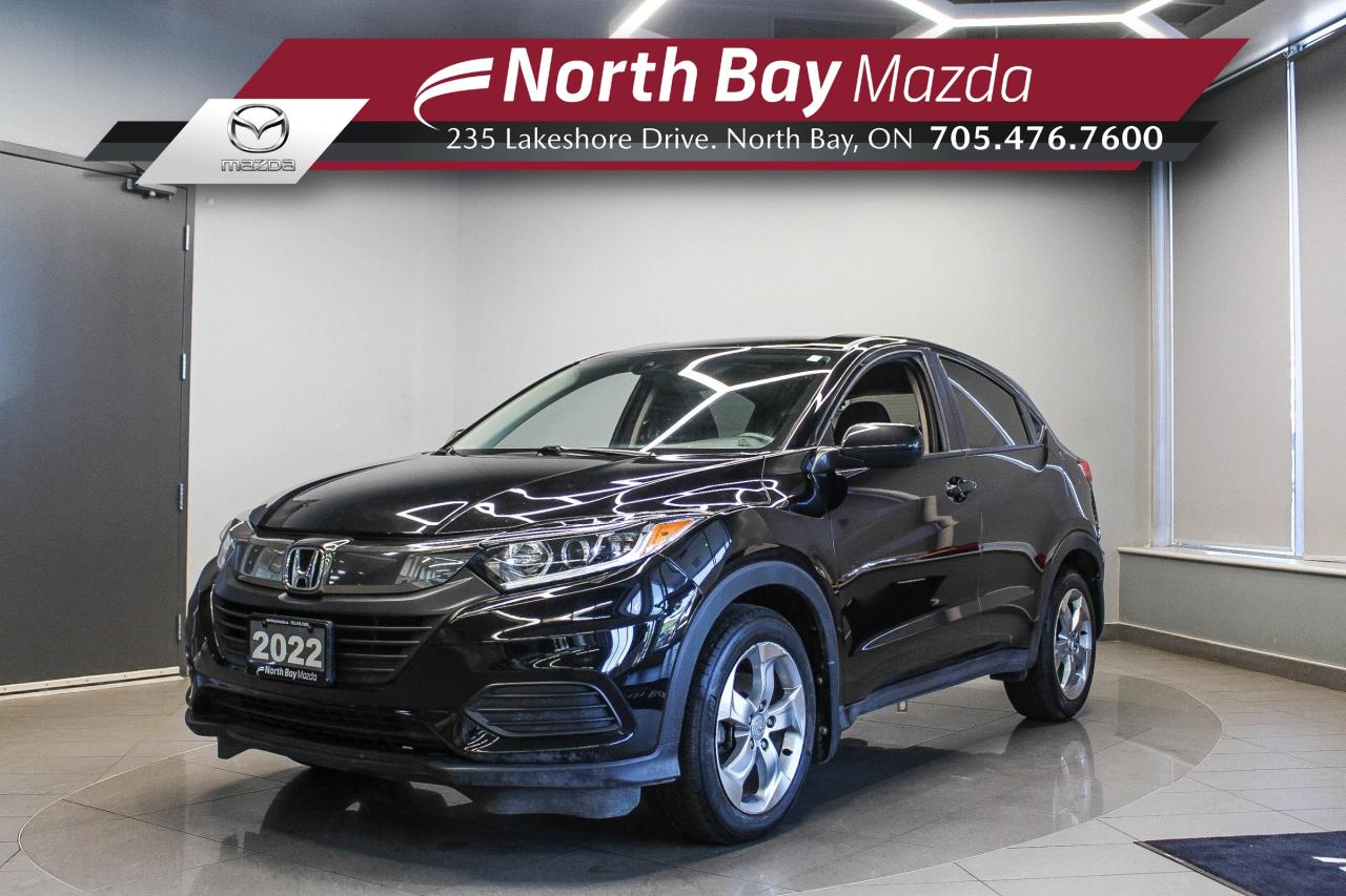 Used 2022 Honda HR-V LX HEATED FRONT SEATS - REARVIEW CAMERA - CLOTH UPHOLSTERY - CLEAN CARFAX! for sale in North Bay, ON