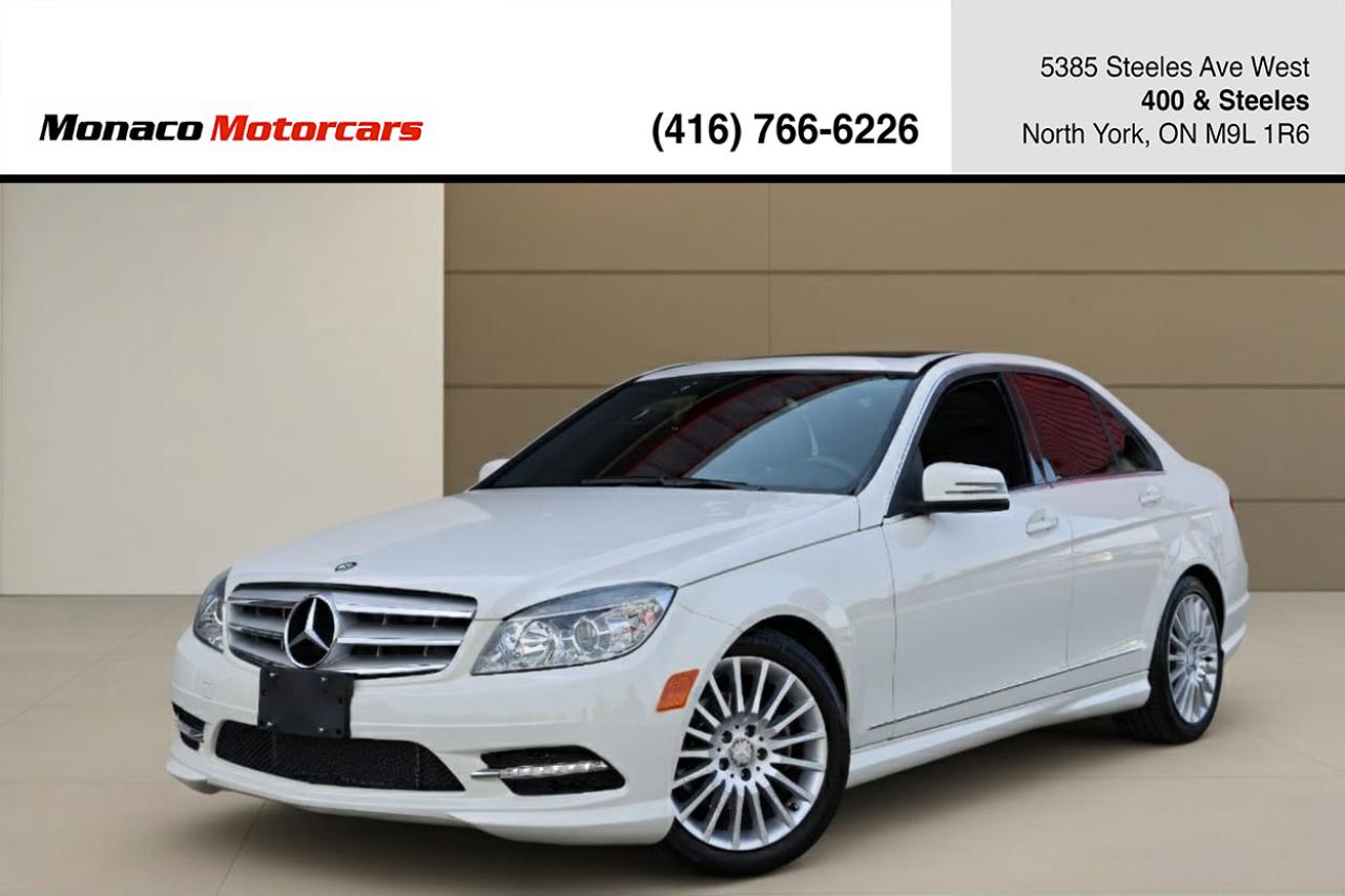 Used 2011 Mercedes-Benz C-Class C250 4MATIC - ONE OWNER|LEATHER|SUNROOF|HEATEDSEAT for sale in North York, ON