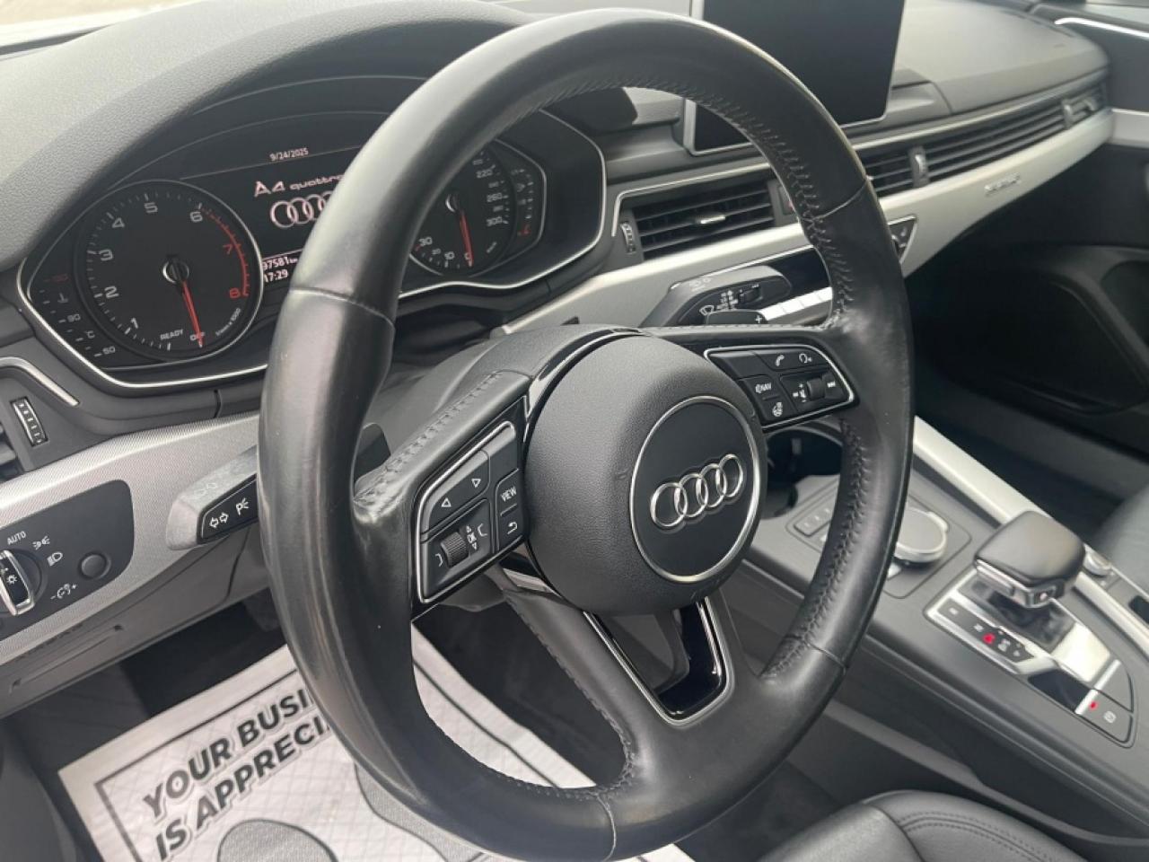 2017 Audi A4 2.0T QUATTRO PROGRESSIV / NAVI / ROOF - Photo #20