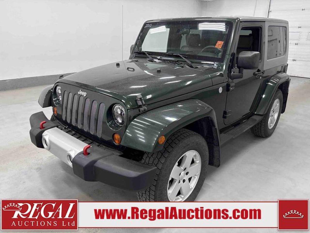 Used 2010 Jeep Wrangler SAHARA/UNLIMITED SAHARA for sale in Calgary, AB