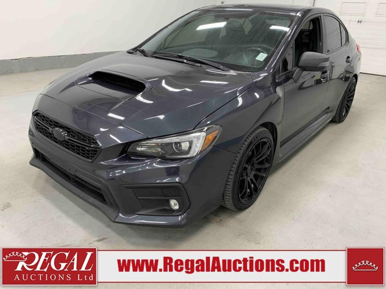 Used 2018 Subaru WRX SPORT for sale in Calgary, AB