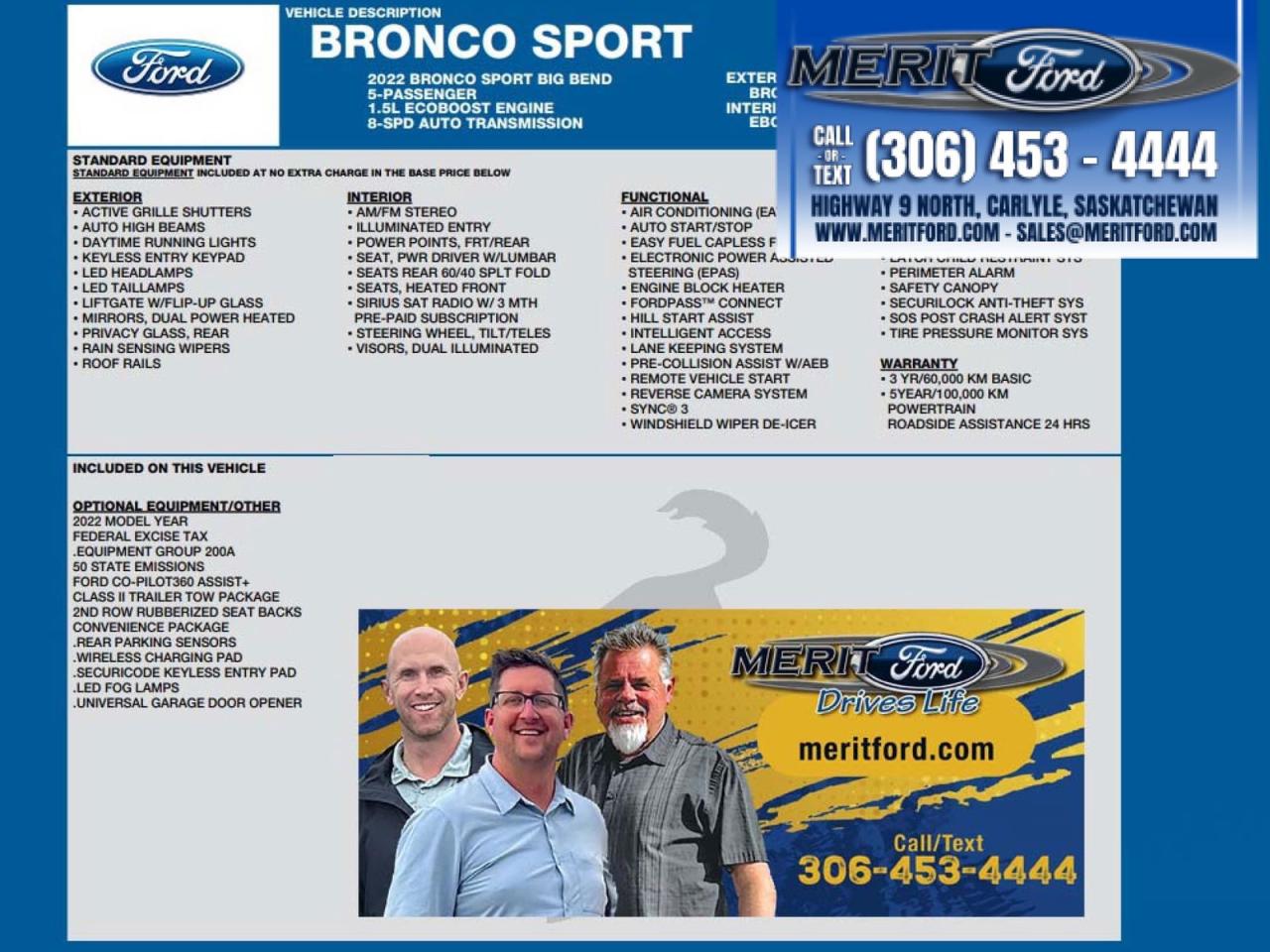 2022 Ford Bronco Sport Big Bend Photo