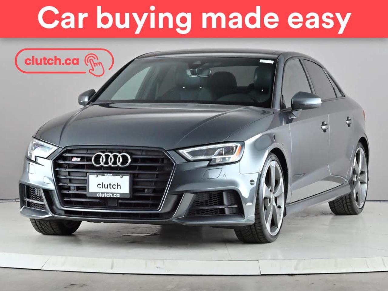 Used 2020 Audi S3 Technik AWD w/ Heated Front Seats, Rearview Camera, Cruise Control for sale in Toronto, ON