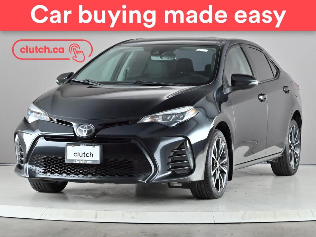 Used 2018 Toyota Corolla SE w/ XSE Pkg. w/ Heated Front Seats, Rearview Camera, Cruise Control for sale in Toronto, ON