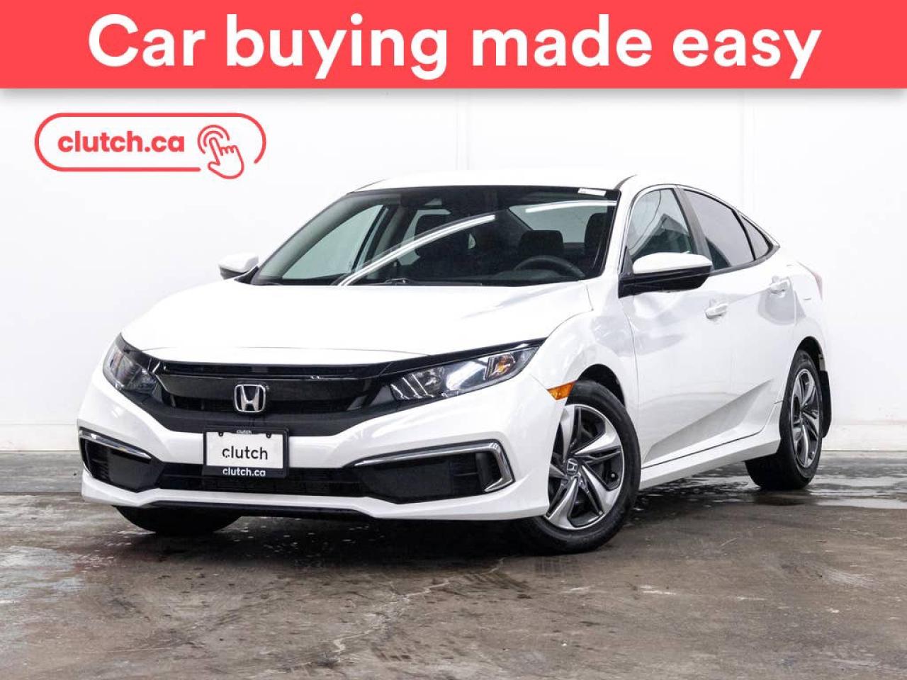 Used 2021 Honda Civic LX w/ Front Heated Seats, Rearview Cam, Climate Control for sale in Toronto, ON