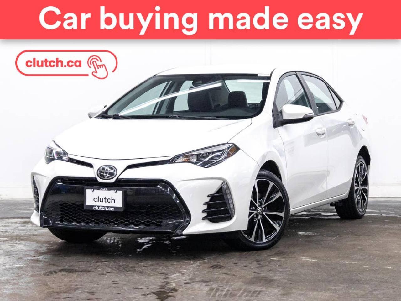 Used 2018 Toyota Corolla SE w/Bluetooth, Cruise Control, Rearview Cam for sale in Toronto, ON