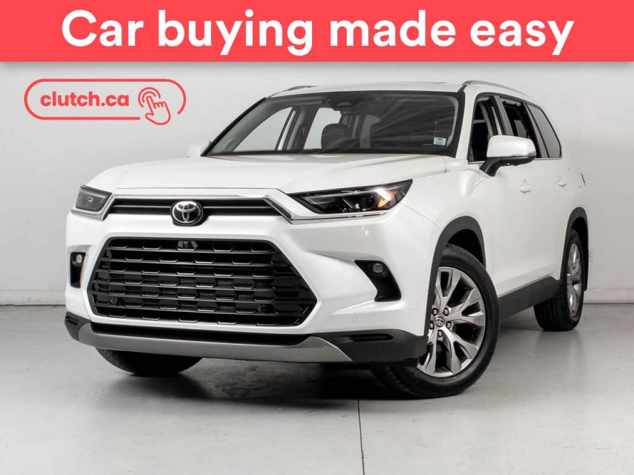 Used 2024 Toyota Grand Highlander Limited Hybrid AWD w/Bluetooth, AppleCarPlay, Android Auto, Rearview Camera for sale in Bedford, NS