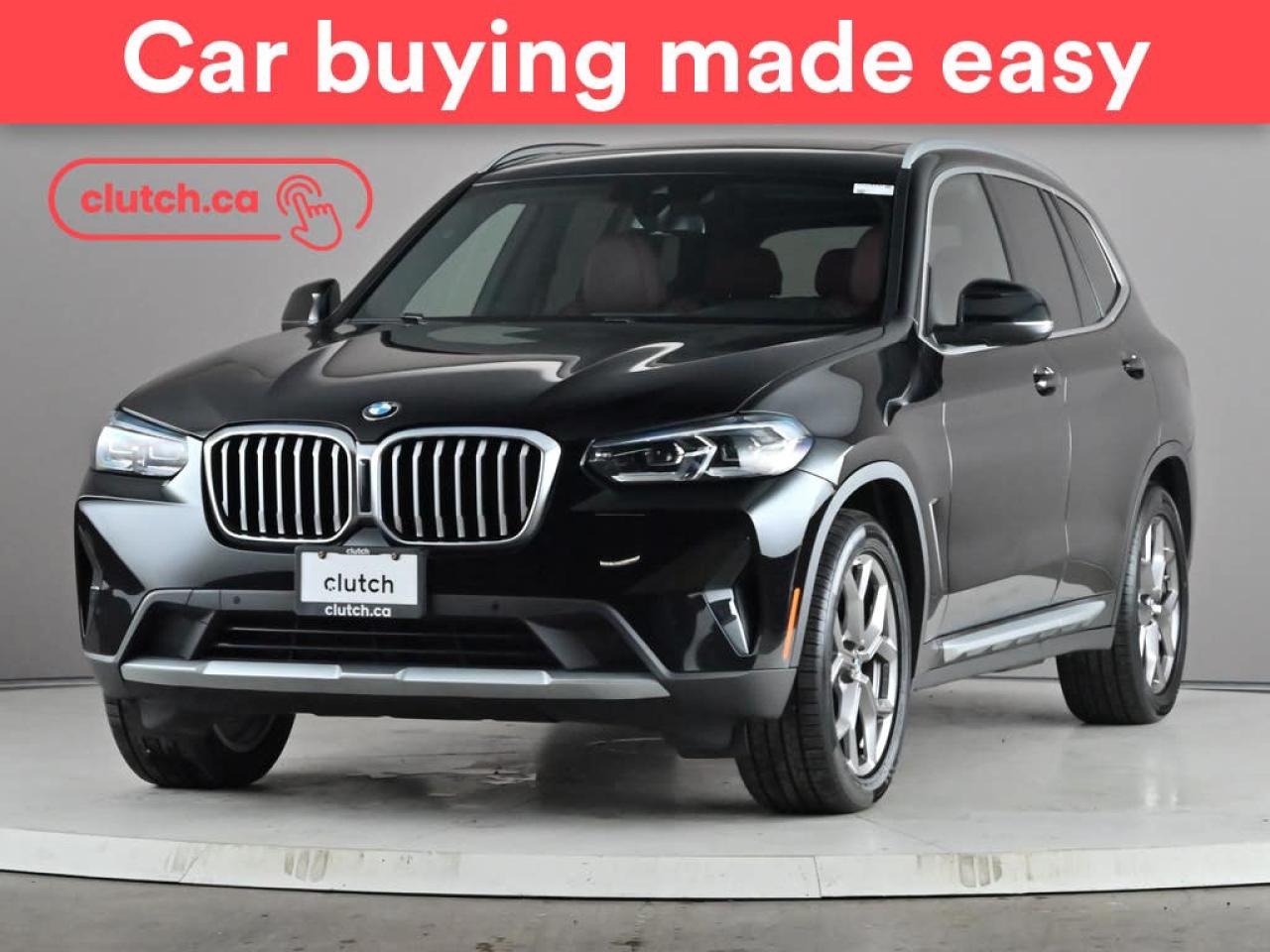 Used 2022 BMW X3 xDrive30i AWD w/ Apple CarPlay, Heated Front Seats, Rearview Cam for sale in Toronto, ON