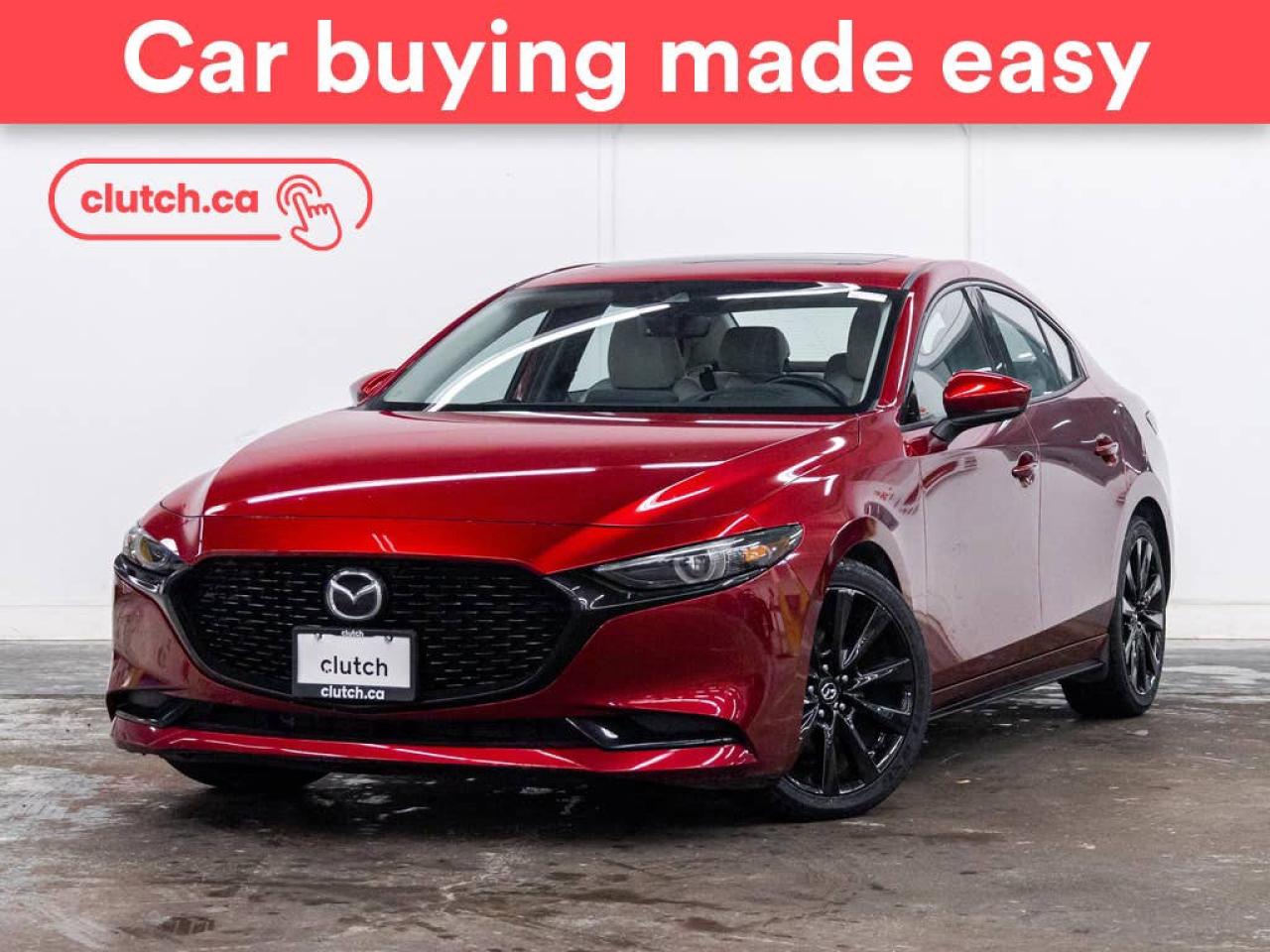 Used 2019 Mazda MAZDA3 GT AWD w/ Premium Pkg w/ Apple CarPlay & Android Auto, Power Moonroof, Nav for sale in Toronto, ON