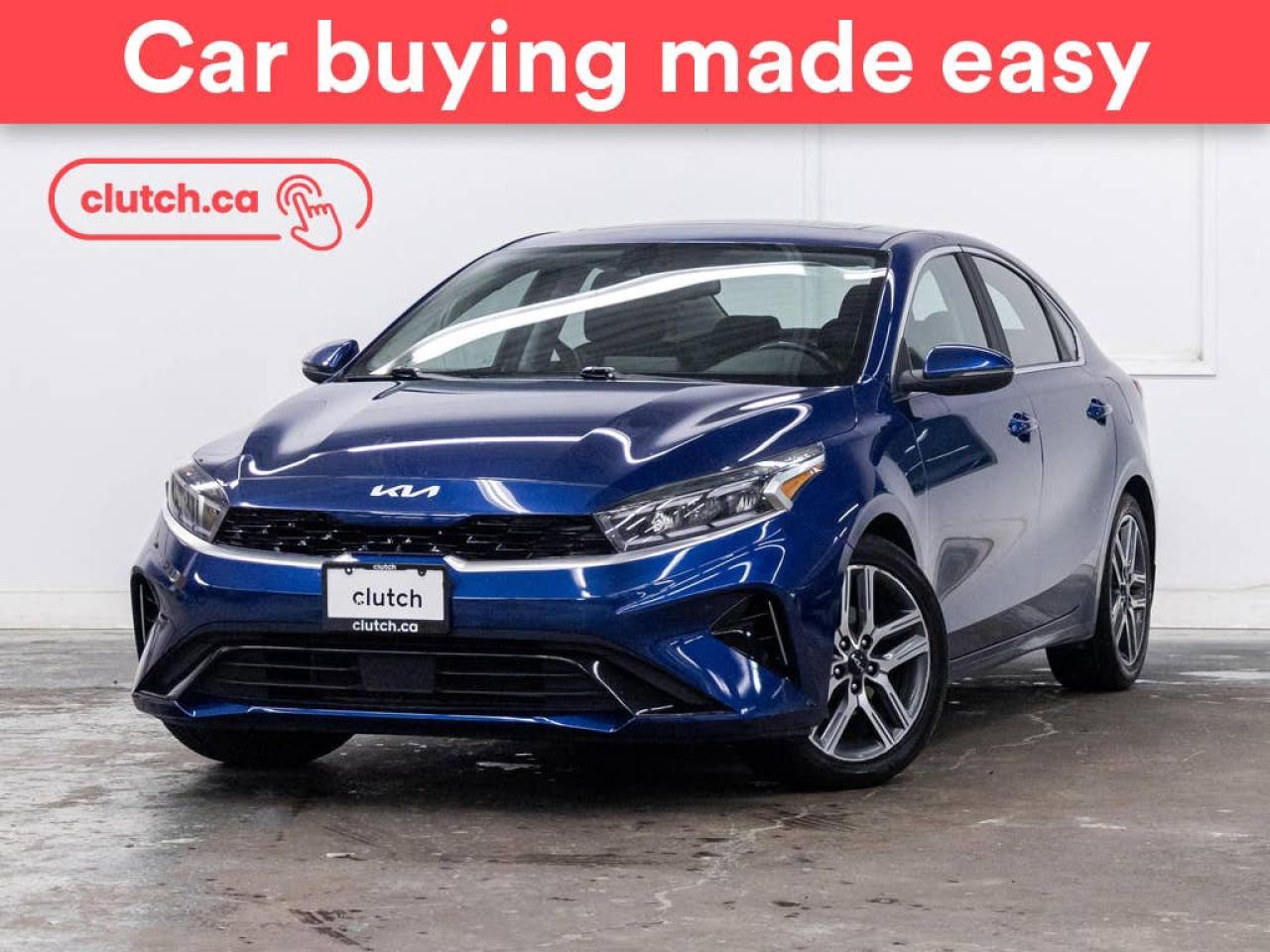 Used 2023 Kia Forte EX Premium w/Apple CarPlay & Android Auto, Heated Front Seats, Backup Cam for sale in Toronto, ON