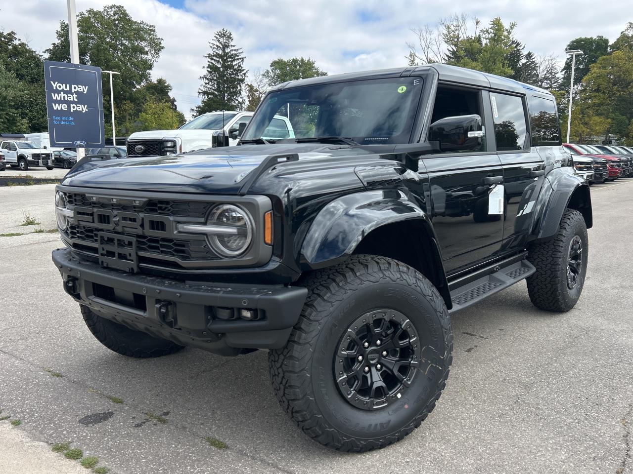 New 2025 Ford Bronco Raptor  - Leather Seats for sale in Caledonia, ON