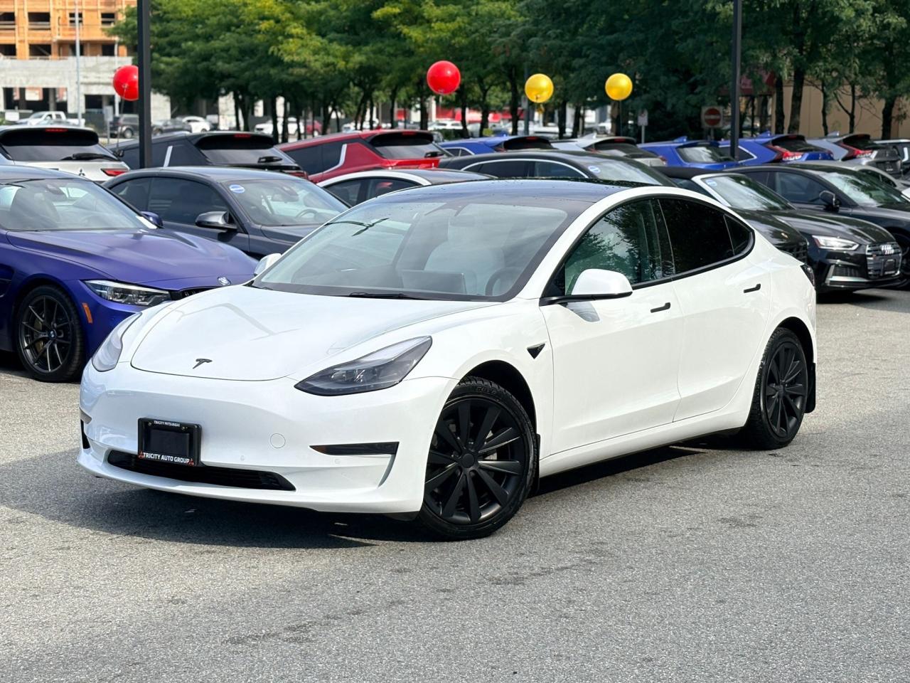 Used 2022 Tesla Model 3 Standard Range - Local BC, White Interior for sale in Coquitlam, BC