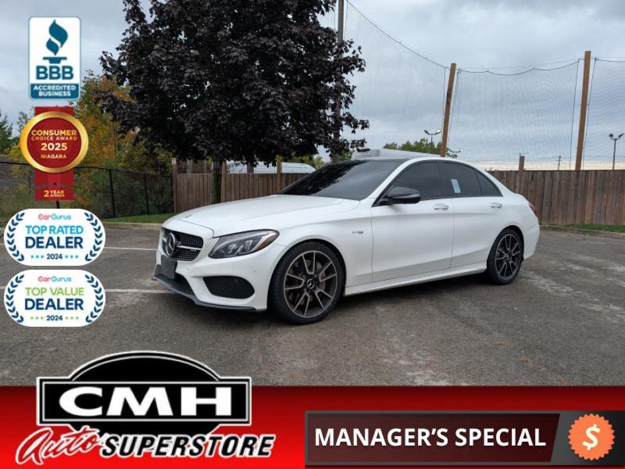 Used 2018 Mercedes-Benz C-Class C 43 AMG®  **PANO ROOF - 360 CAM** for sale in St. Catharines, ON