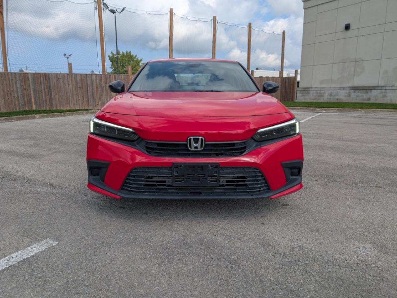 2023 Honda Civic Sedan Sport  **BRIGHT RED - SUNROOF** Photo