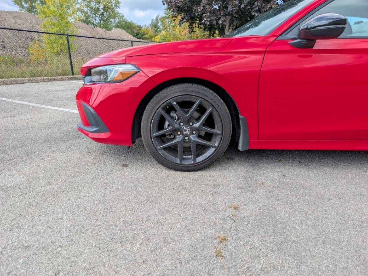 2023 Honda Civic Sedan Sport  **BRIGHT RED - SUNROOF** Photo