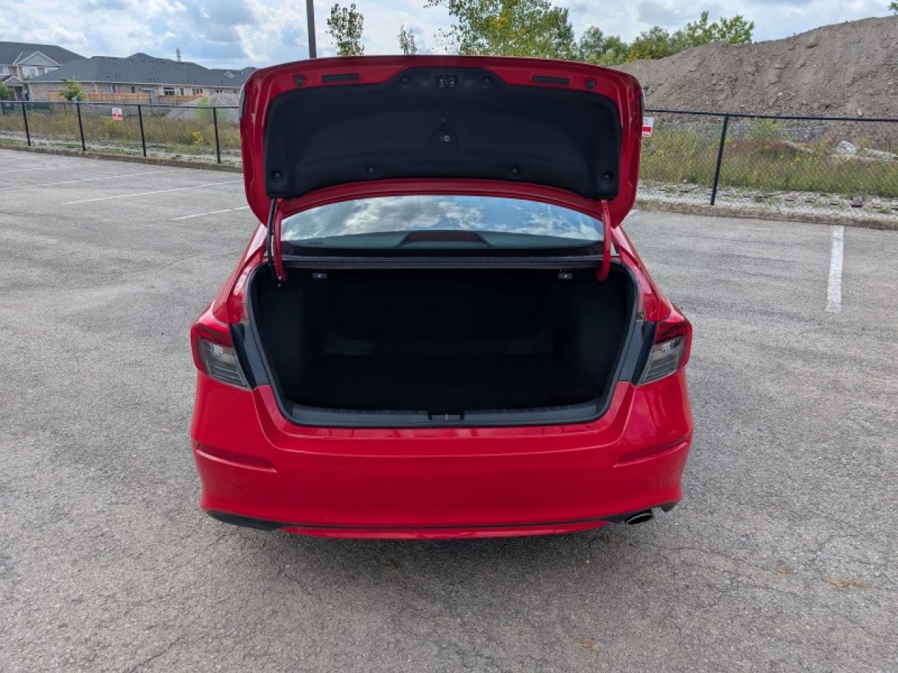 2023 Honda Civic Sedan Sport  **BRIGHT RED - SUNROOF** Photo