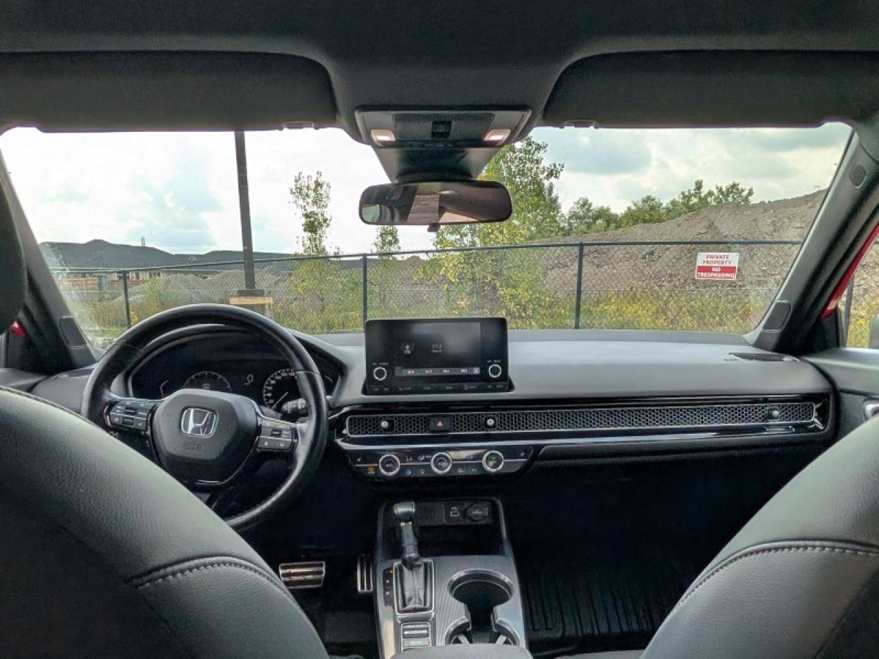2023 Honda Civic Sedan Sport  **BRIGHT RED - SUNROOF** Photo