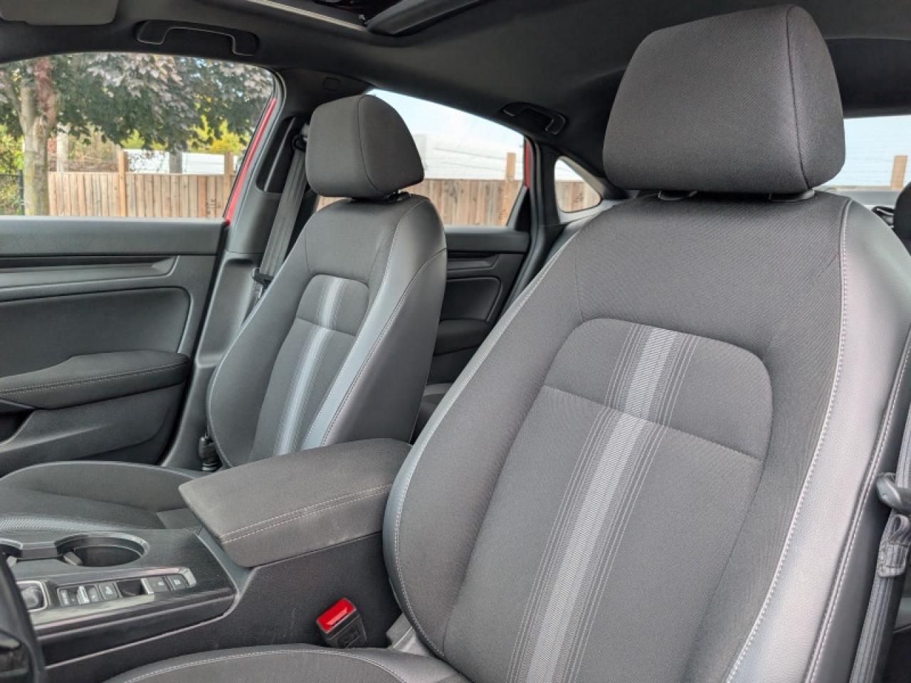 2023 Honda Civic Sedan Sport  **BRIGHT RED - SUNROOF** Photo
