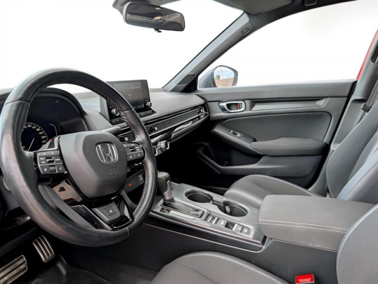 2023 Honda Civic Sedan Sport  **BRIGHT RED - SUNROOF** Photo