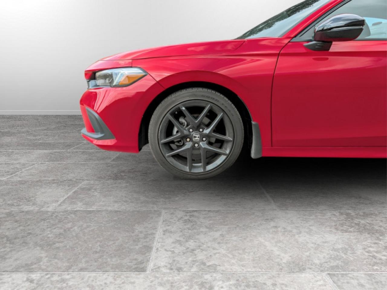 2023 Honda Civic Sedan Sport  **BRIGHT RED - SUNROOF** Photo