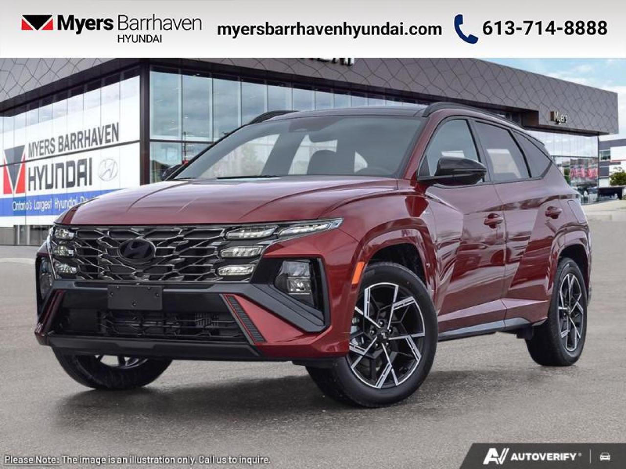 New 2025 Hyundai Tucson Hybrid N-Line AWD  - Sunroof - $312 B/W for sale in Nepean, ON