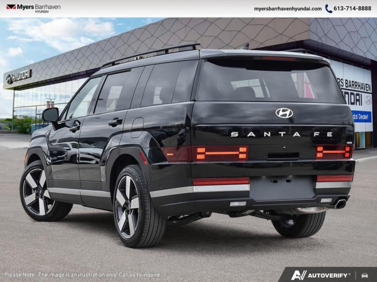 2025 Hyundai Santa Fe Luxury  - Cooled Seats -  Navigation - $360 B/W Photo3