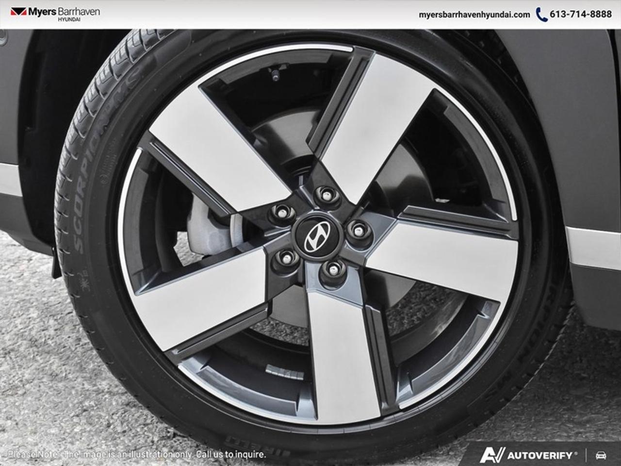 2025 Hyundai Santa Fe Luxury  - Cooled Seats -  Navigation - $360 B/W Photo