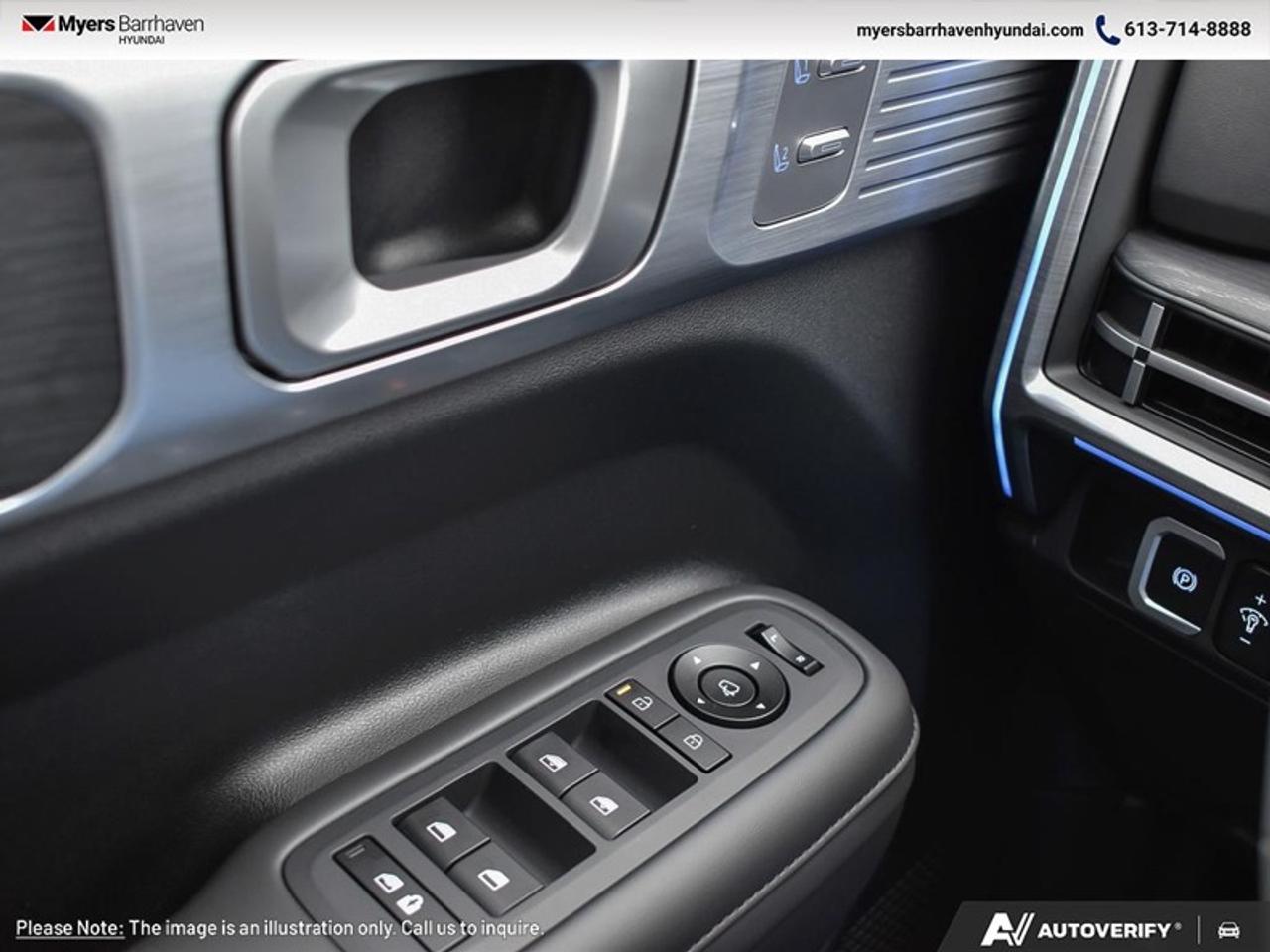 2025 Hyundai Santa Fe Luxury  - Cooled Seats -  Navigation - $360 B/W Photo