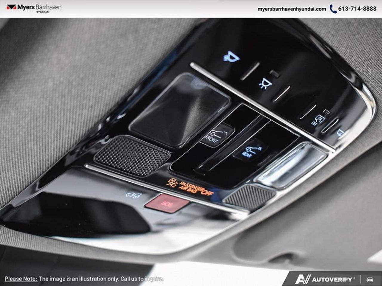 2025 Hyundai Santa Fe Luxury  - Cooled Seats -  Navigation - $360 B/W Photo