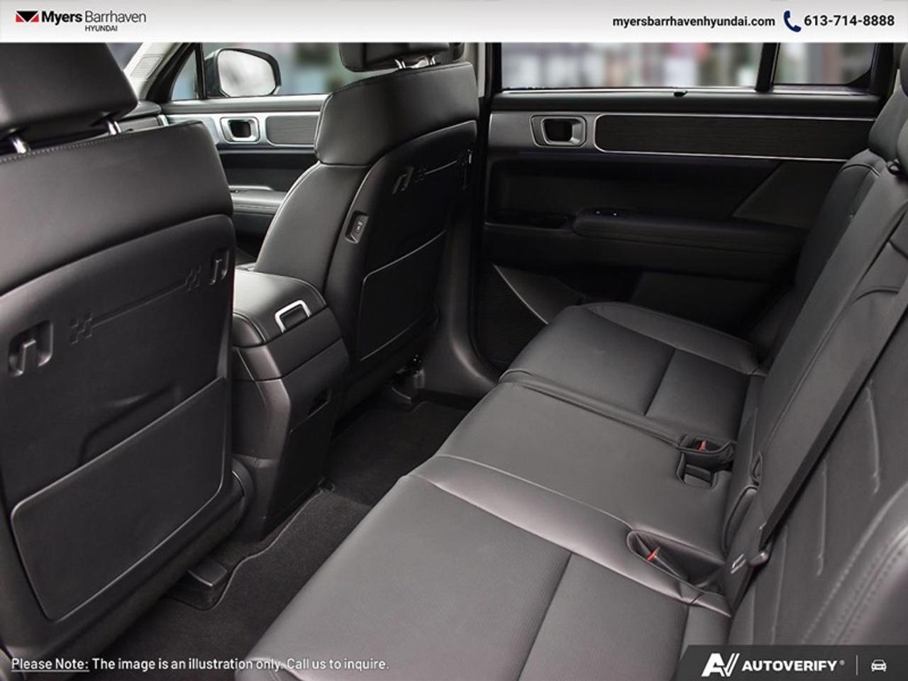 2025 Hyundai Santa Fe Luxury  - Cooled Seats -  Navigation - $360 B/W Photo