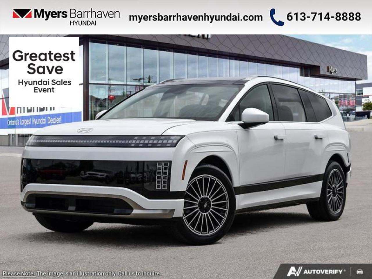 New 2026 Hyundai IONIQ 9 Preferred + AWD w/Ultimate Calligraphy Pkg for sale in Nepean, ON