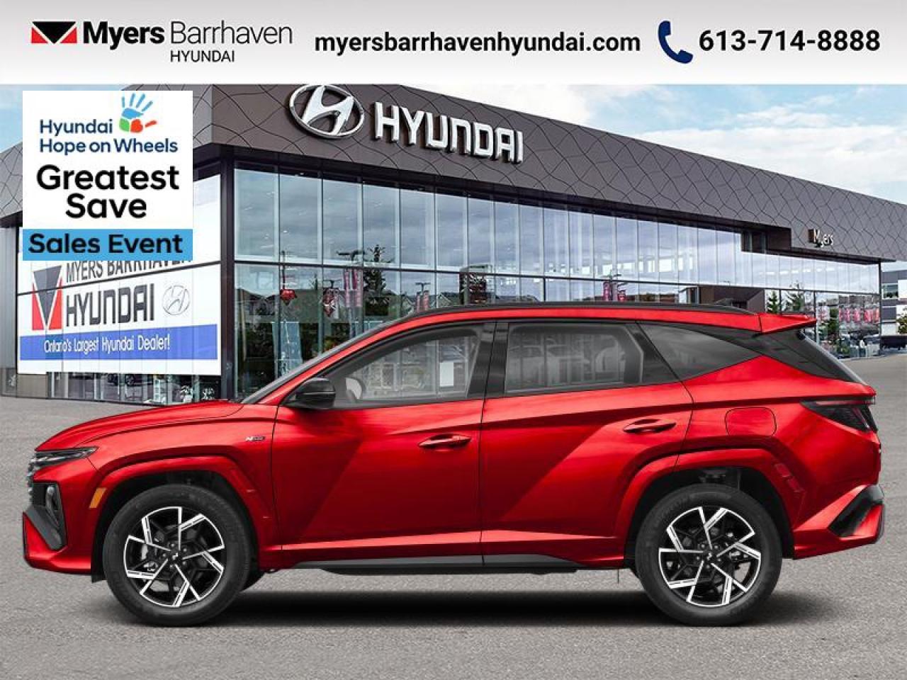 New 2025 Hyundai Tucson Hybrid N-Line AWD  - Sunroof - $312 B/W for sale in Nepean, ON