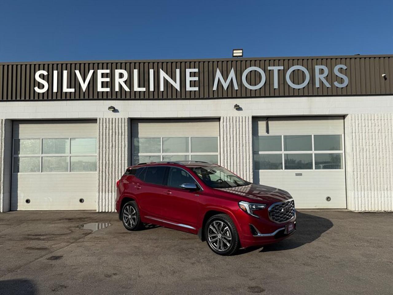 ***WHY BUY FROM SILVERLINE?***

*FINANCING AVAILABLE*

*CLEAN TITLE ONLY*

*TRADE-INS WELCOME*

*7 DAY INSURANCE*

*3 MONTH WARRANTY/5000KM LIMITED POWERTRAIN WARRANTY*

*MB SAFETY*

*NATIONWIDE DELIVERY AVAILABLE*

*D#4140* ****

****WHY BUY NEW WHEN YOU CAN HAVE PRE-OWNED LUXURY! DENALI TRIM LEVEL, TOP OF THE LINE WITH ALL OPTIONS! 4CYL ENGINE, AUTOMATIC, AWD, BLACK LEATHER INTERIOR WITH HEATED AND COOLED SEATS, HEATED STEERING WHEEL, LANE DEPARTURE, COLLISION AVOIDANCE, BLIND SPOT MONITORING, CLIMATE CONTROL, AM FM CD, BLUETOOTH, NAVIGATION, BACK-UP CAMERA, POWER WINDOWS AND LOCKS, POWER MIRRORS, ALARM, KEYLESS ENTRY, REMOTE STARTER, AC, TRACTION CONTROL, ABS, WILL BE SOLD WITH 2 KEYS, MB SAFETY, OIL CHANGE AND WARRANTY!



*****VALUE PRICED AT $15,991+TAX, WARRANTY INCLUDED******

*****VIEW AT SILVERLINE MOTORS, 1601 NIAKWA RD EAST******

*****CALL/TEXT 204-509-0008*****



INSTALLED FEATURES: Air filtration, Front air conditioning: automatic climate control, Front air conditioning zones: dual, Humidity/dewpoint sensors, Rear vents: second row, Airbag deactivation: occupant sensing passenger, Front airbags: dual, Side airbags: front, Side curtain airbags: front / rear, Antenna type: diversity / mast, Auxiliary audio input: Bluetooth / iPod/iPhone / jack / memory card slot / USB, Internet radio app: Gracenote / Pandora / Stitcher, Premium brand: Bose, Radio: AM/FM / HD radio / touch screen display / voice operated, Radio data system, Satellite radio: SiriusXM, Speed sensitive volume control, Total speakers: 7, ABS: 4-wheel, Braking assist, Electronic brakeforce distribution, Electronic parking brake: auto off, Front brake type: ventilated disc, Power brakes, Rear brake type: disc, Armrests: rear center with cupholders / rear folding, Dash trim: aluminum, Door sill trim: illuminated scuff plate, Floor mat material: carpet, Floor material: carpet, Floor mats: front / rear, Heated steering wheel, Steering wheel trim: leather, Ambient lighting, Assist handle: front / rear, Capless fuel filler system, Cargo area light, Center console: front console with armrest and storage, Cruise control, Cupholders: 6 / front / illuminated / rear, Memorized settings: 2 driver / driver seat / liftgate / side mirrors, Multi-function remote: panic alarm / proximity entry system / trunk release, One-touch windows: 4, Overhead console: front, Power outlet(s): 115V rear / 12V cargo area / 12V front, Power steering, Power windows: lockout button, Push-button start, Rearview mirror: auto-dimming, Remote engine start, Steering wheel: tilt and telescopic, Steering wheel mounted controls: audio / cruise control / multi-function / phone / voice control, Storage: bin / door pockets / front seatback / sunglasses holder, Tool kit, Universal remote transmitter: garage door opener, Vanity mirrors: dual illuminating, Wireless charging station: front, Active grille shutters, Door handle color: body-color with chrome accents, Exhaust: dual tip, Exhaust tip color: chrome, Front bumper color: body-color, Grille color: chrome, Mirror color: chrome, Rear bumper color: body-color, Rear trunk/liftgate: liftgate / power operated / sensor-activated, Rocker panel color: body-color, Window trim: black, Connected in-car apps: Amazon Alexa / Google POIs / Google search, Infotainment: GMC Infotainment System, Infotainment screen size: 8 in., Smartphone integration: Android Auto / Apple CarPlay, Clock, Compass, Digital odometer, External temperature display, Fuel economy display: MPG / range, Gauge: tachometer, Instrument cluster screen size: 4.2 in., Multi-function display, Trip odometer, Warnings and reminders: coolant temperature warning / lamp failure / low fuel level / low oil pressure / maintenance due, Daytime running lights: LED, Front fog lights, Headlights: auto delay off / auto on/off / LED, Taillights: LED, Side mirror adjustments: manual folding / power / reverse gear tilt, Side mirrors: auto-dimming / heated / integrated turn signals, 4WD selector: electronic, 4WD type: part time, Auto start/stop, Battery: maintenance-free, Battery saver, Drive mode selector, Roof rails: chrome, Blind spot safety: sensor/alert, Camera system: rearview, Check rear seat reminder, Child safety door locks, Child seat anchors: LATCH system, Cross traffic alert: rear, Parking sensors: rear, Pre-collision warning system: vibrating driver seat, Programmable safety key, Rearview monitor: in dash, Emergency locking retractors: front / rear, Front seatbelts: 3-point, Rear seatbelts: 3-point, Seatbelt pretensioners: front, Seatbelt warning sensor: front, Driver seat: heated, Driver seat power adjustments: 8 / height / lumbar / reclining, Front headrests: 2 / adjustable, Front seat type: bucket, Passenger seat: heated, Passenger seat power adjustments: 6 / height / lumbar / reclining, Rear headrests: 2 / foldable, Rear seat folding: split, Rear seat manual adjustments: reclining, Rear seat type: 60-40 split bench, Upholstery: leather-trimmed, Upholstery accents: perforated, Anti-theft system: alarm / vehicle immobilizer, Power door locks: anti-lockout / auto-locking, Hill holder control, Stability control, Traction control, Front shock type: gas, Front spring type: coil, Front stabilizer bar, Front struts: MacPherson, Front suspension classification: independent, Front suspension type: lower control arms, Rear shock type: gas, Rear spring type: coil, Rear stabilizer bar, Rear suspension classification: independent, Rear suspension type: multi-link, Driver assistance app: roadside assistance, Electronic messaging assistance: voice operated / with read function, Navigation data: real time traffic, Navigation system: touch screen display / voice operated, Satellite communications: OnStar / voice guided directions, Smart device app compatibility: myGMC with Connected Access, Smart device app function: maintenance status, Wi-Fi: hotspot, Wireless data link: Bluetooth, Spare tire mount location: inside, Spare tire size: temporary, Spare wheel type: steel, Tire Pressure Monitoring System, Wheels: polished aluminum alloy with painted accents, Front wipers: variable intermittent, Laminated glass: acoustic windshield, Liftgate window: fixed, Power windows, Rear wiper: variable intermittent / with washer, Tinted glass, Window defogger: rear