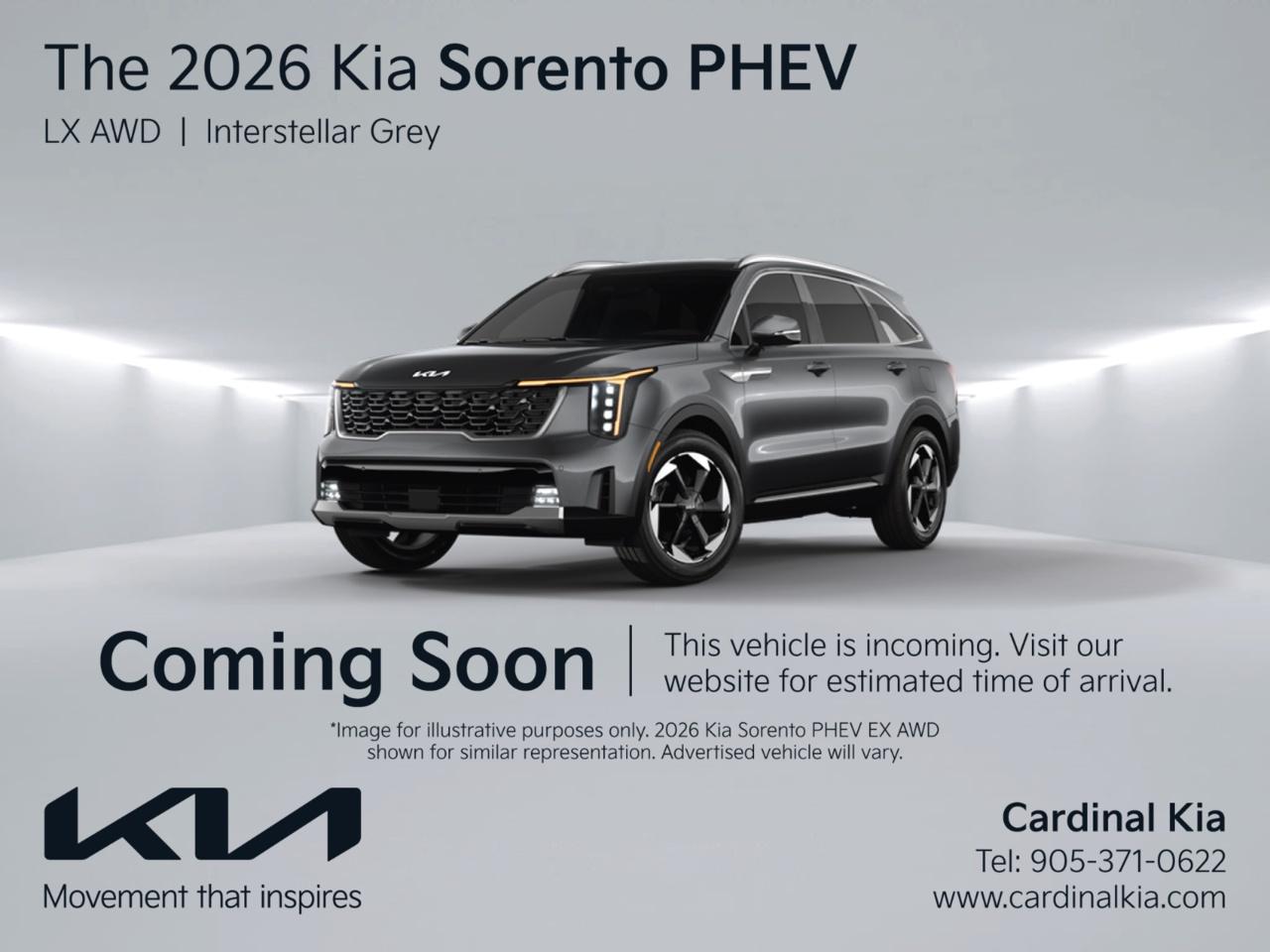 New 2026 Kia Sorento PHEV LX AWD for sale in Niagara Falls, ON