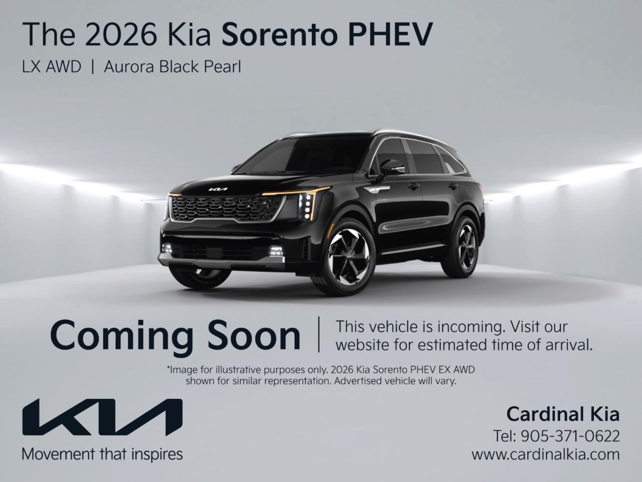 New 2026 Kia Sorento PHEV LX AWD for sale in Niagara Falls, ON