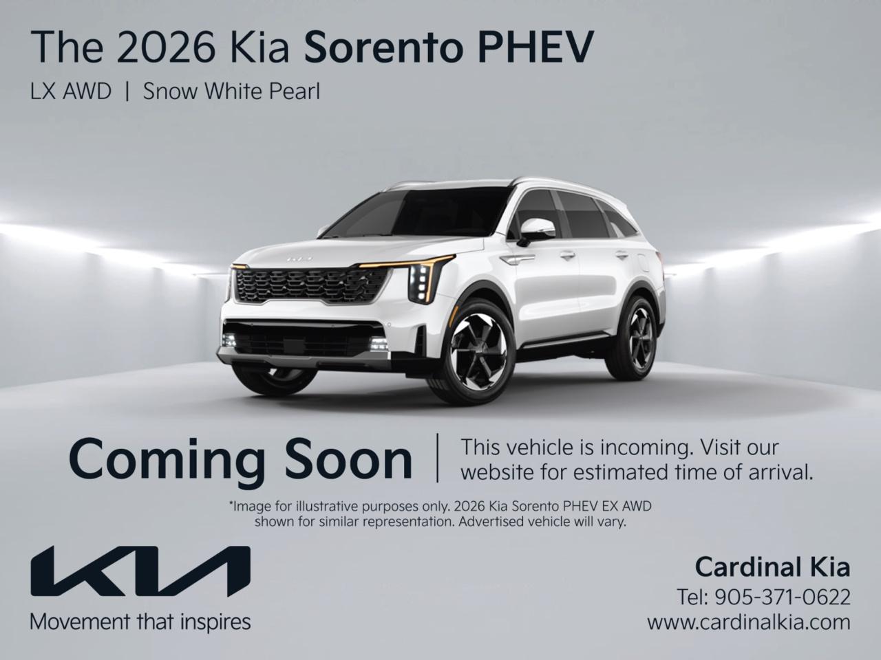 New 2026 Kia Sorento PHEV LX AWD for sale in Niagara Falls, ON
